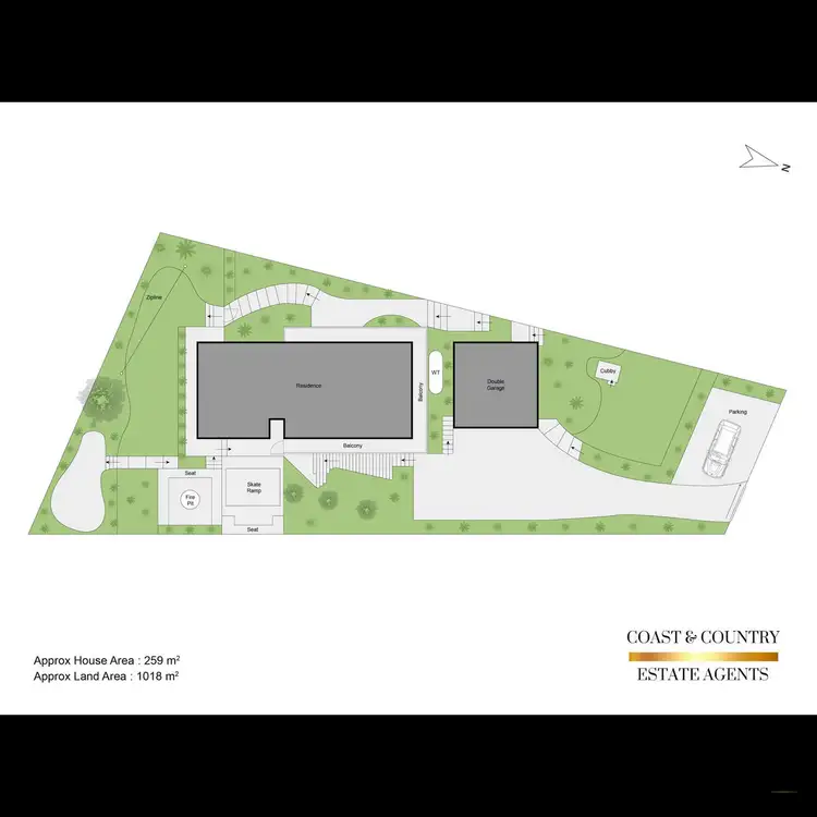 Floorplan of Homely house listing, 9 Yarrayne Street, Rye VIC 3941