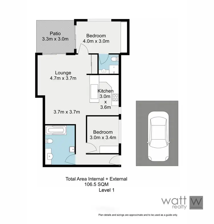 Floorplan of Homely apartment listing, 3/86 Newman Road, Wavell Heights QLD 4012