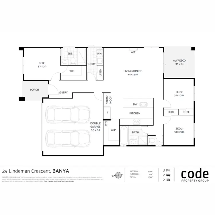Floorplan of Homely house listing, 29 Lindeman Crescent, Banya QLD 4551