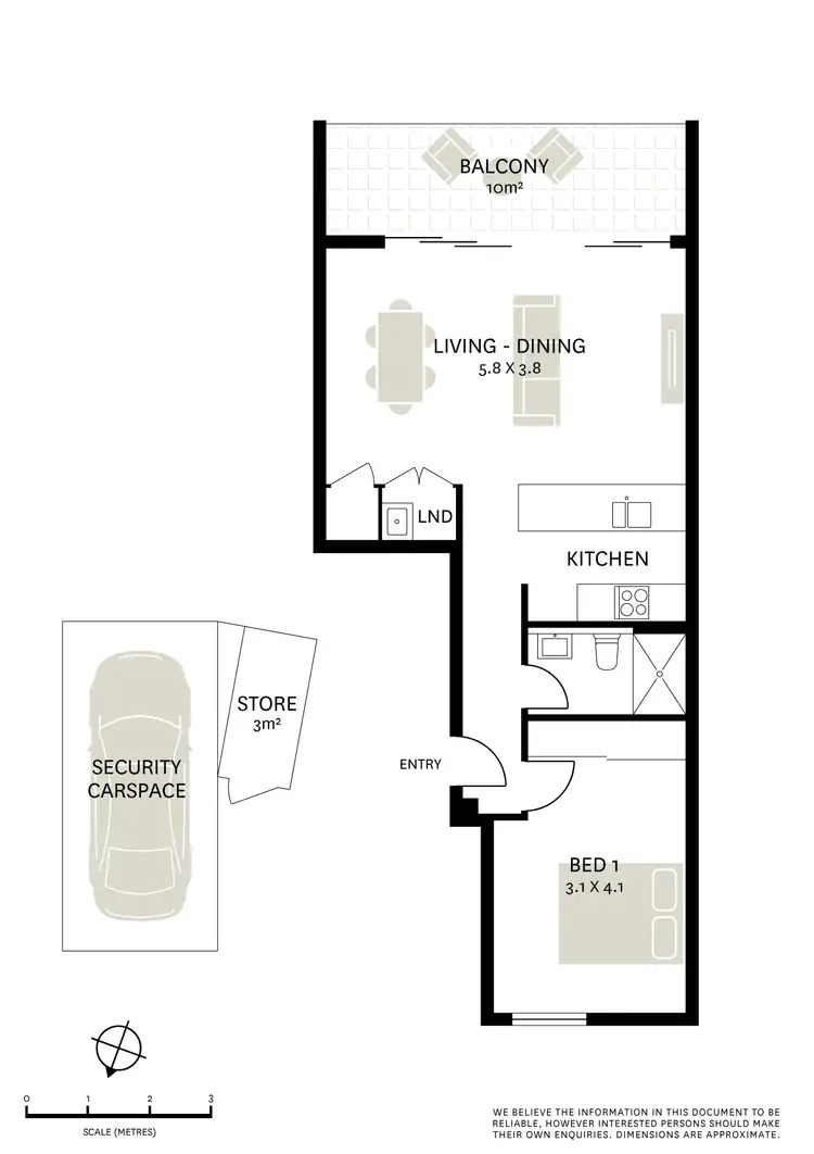 Floorplan of Homely apartment listing, 16/252 Wardell Road, Marrickville NSW 2204