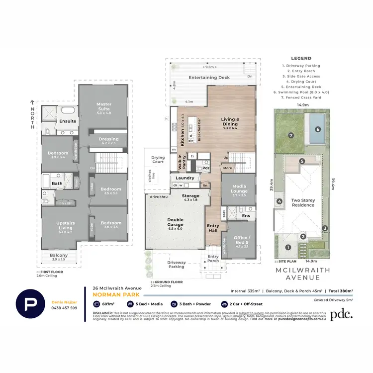 Floorplan of Homely house listing, 26 McIlwraith Avenue, Norman Park QLD 4170