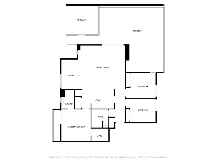 Floorplan of Homely apartment listing, 34/40 Boundary Street, South Brisbane QLD 4101