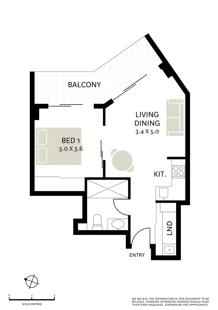 Floorplan of Homely apartment listing, 139/220 Goulburn Street, Darlinghurst NSW 2010