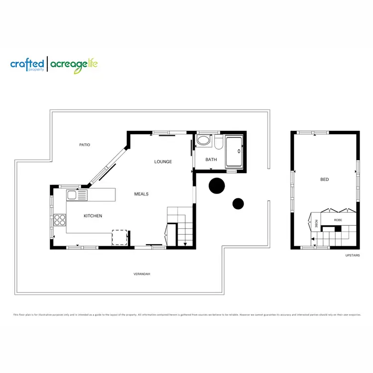 Floorplan of Homely rural property listing, 3 Wharf Street, South Maclean QLD 4280