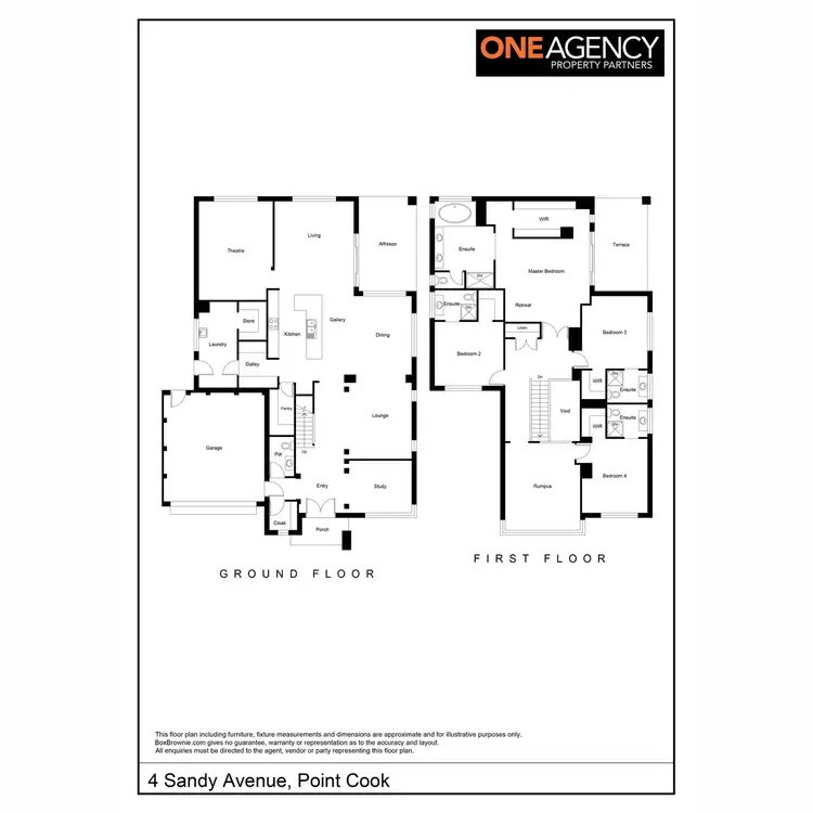 Floorplan of Homely house listing, 4 Sandy Avenue, Point Cook VIC 3030