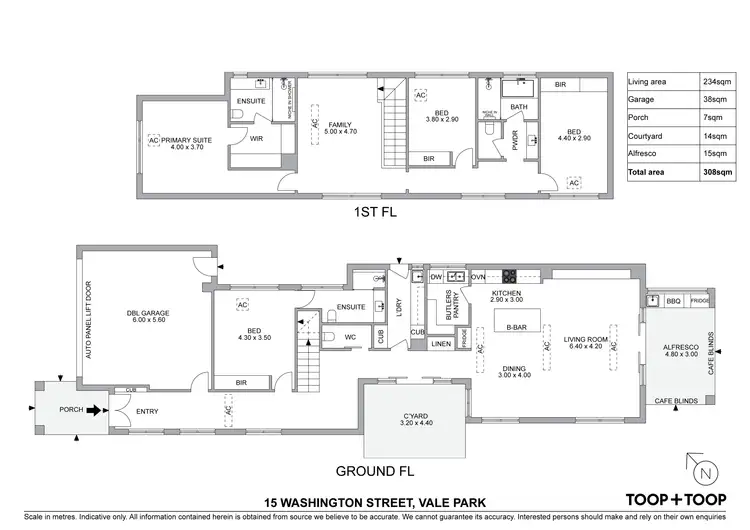 Floorplan of Homely house listing, 15 Washington Street, Vale Park SA 5081