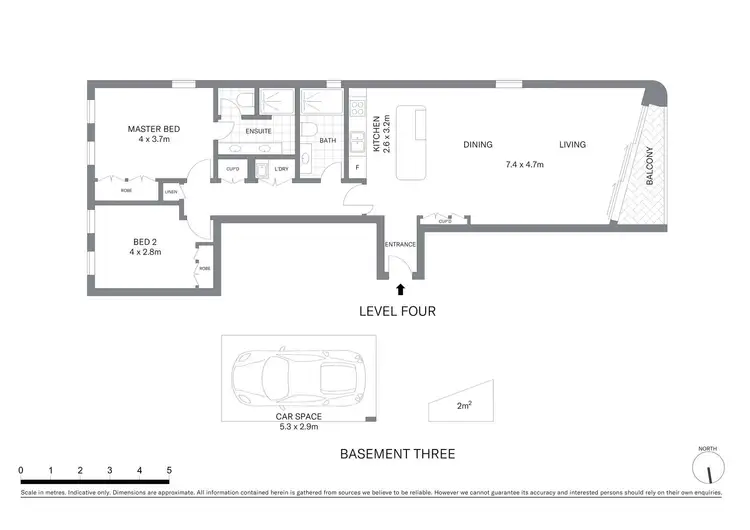 Floorplan of Homely apartment listing, 406/8 Loftus Street, Sydney NSW 2000