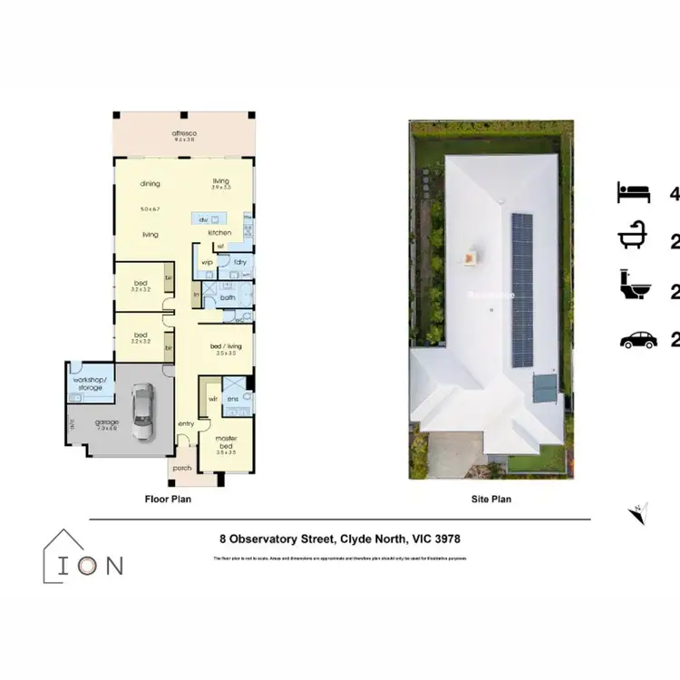 Floorplan of Homely house listing, 8 Observatory Street, Clyde North VIC 3978