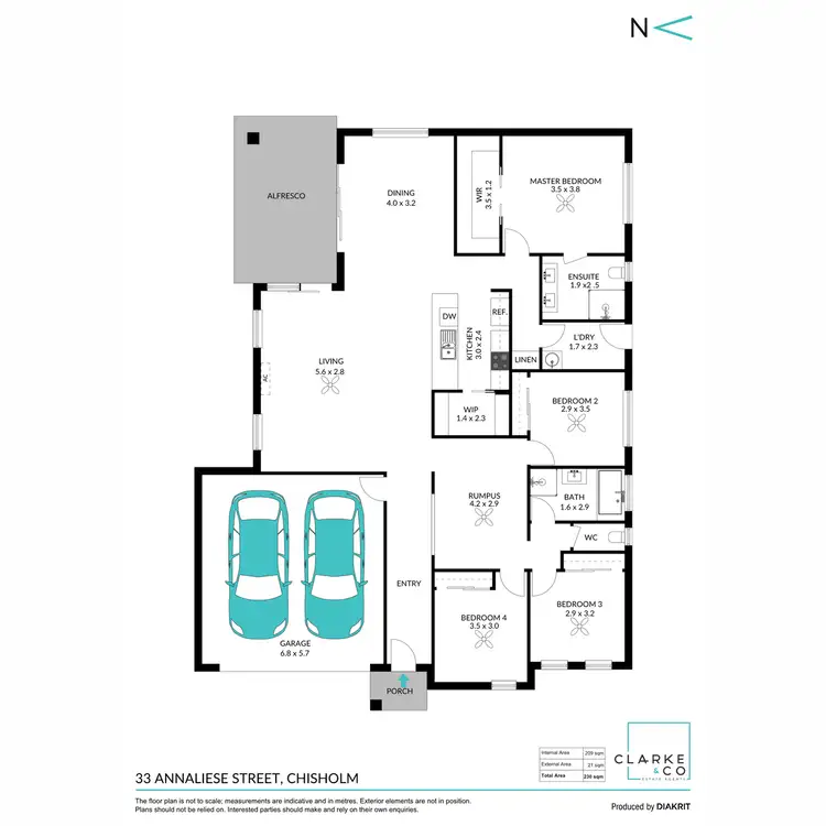 Floorplan of Homely house listing, 33 Annaliese Street, Chisholm NSW 2322