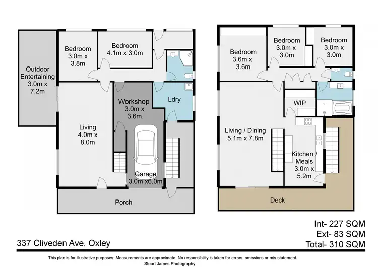 Floorplan of Homely house listing, 337 Cliveden Avenue, Oxley QLD 4075