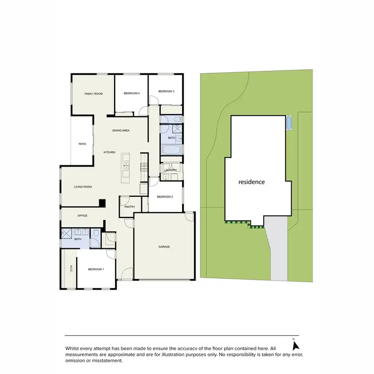 Floorplan of Homely house listing, 33 Coach Road, Newborough VIC 3825
