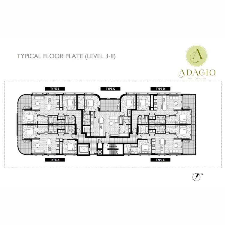 Floorplan of Homely apartment listing, 701/21 Kurilpa Street, West End QLD 4101