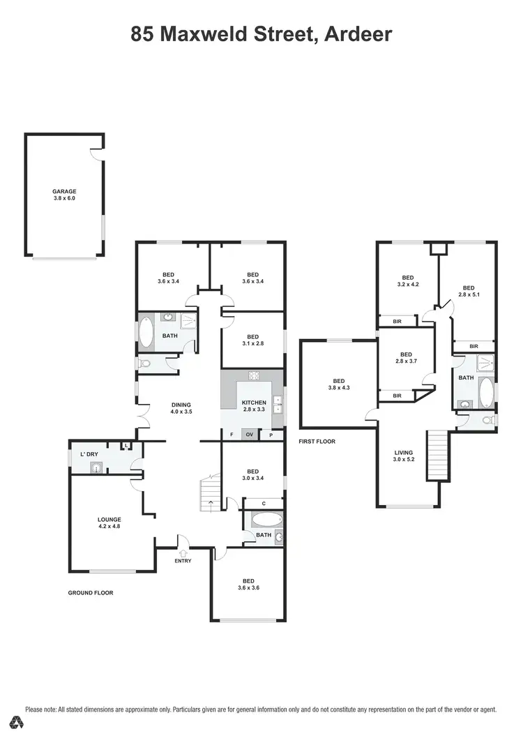 Floorplan of Homely house listing, 85 Maxweld Street, Ardeer VIC 3022