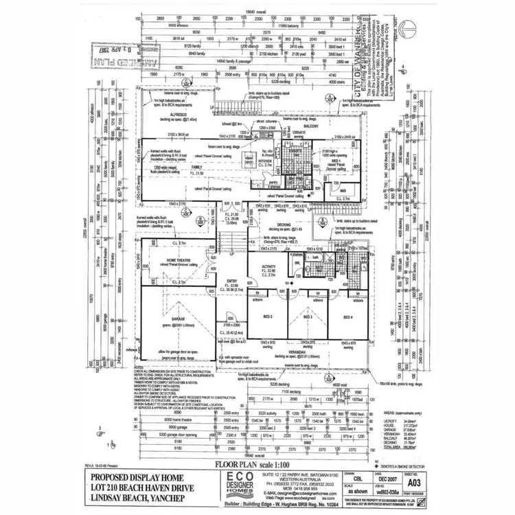 Floorplan of Homely house listing, 35 Beachhaven Drive, Yanchep WA 6035