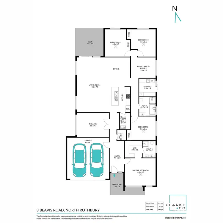 Floorplan of Homely house listing, 3 Beavis Road, North Rothbury NSW 2335