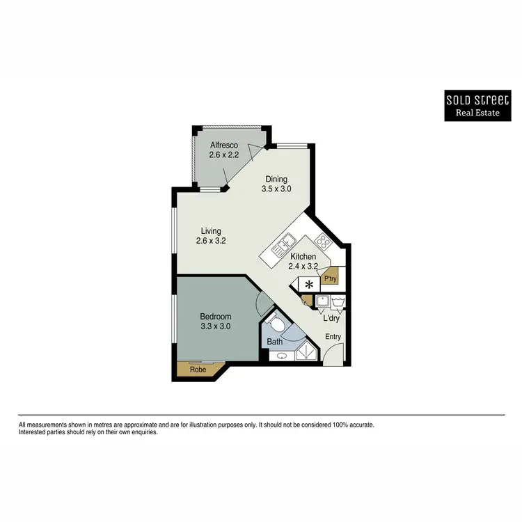 Floorplan of Homely unit listing, 13/89 Bayview Street, Runaway Bay QLD 4216