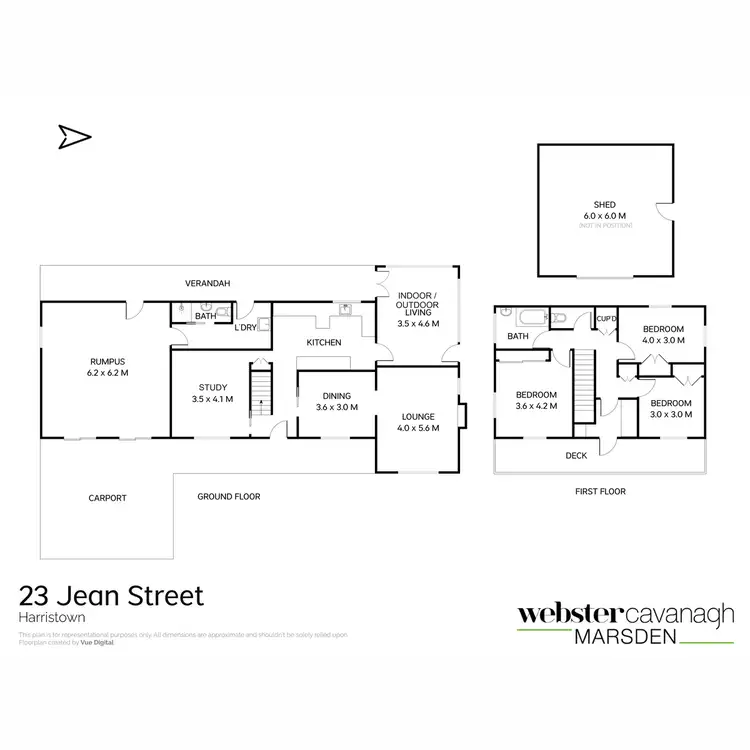 Floorplan of Homely house listing, 23 Jean Street, Harristown QLD 4350