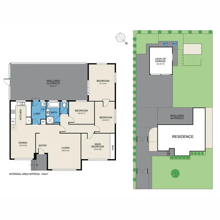 Floorplan of Homely house listing, 69 Allandale Road, Cessnock NSW 2325