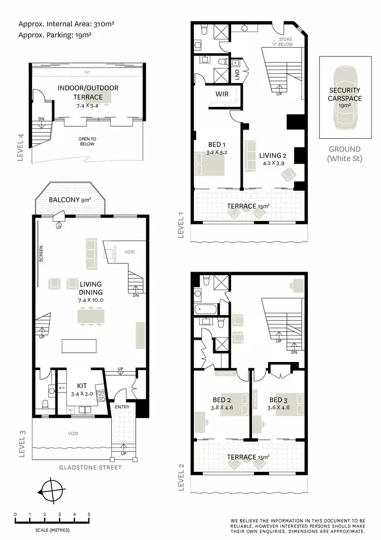 Floorplan of Homely apartment listing, 3C Gladstone Street, Lilyfield NSW 2040