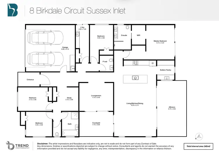 Floorplan of Homely house listing, 8 Birkdale Circuit, Sussex Inlet NSW 2540
