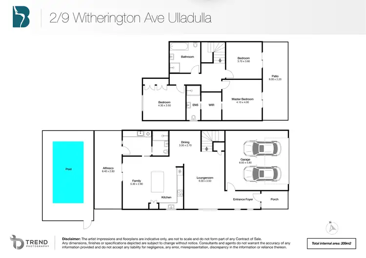 Floorplan of Homely unit listing, 2/9 Witherington Avenue, Ulladulla NSW 2539