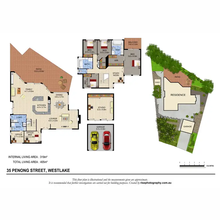 Floorplan of Homely house listing, 35 Penong Street, Westlake QLD 4074