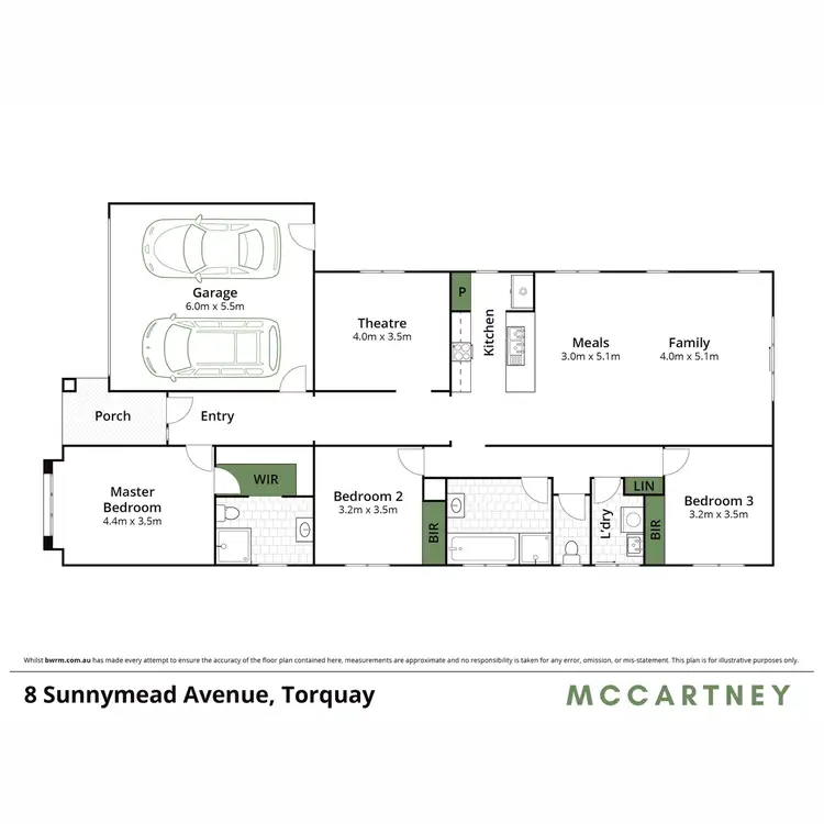 Floorplan of Homely house listing, 8 Sunnymead Avenue, Torquay VIC 3228