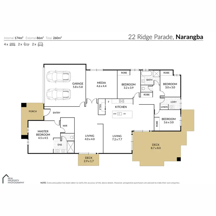 Floorplan of Homely house listing, 22 Ridge Parade, Narangba QLD 4504