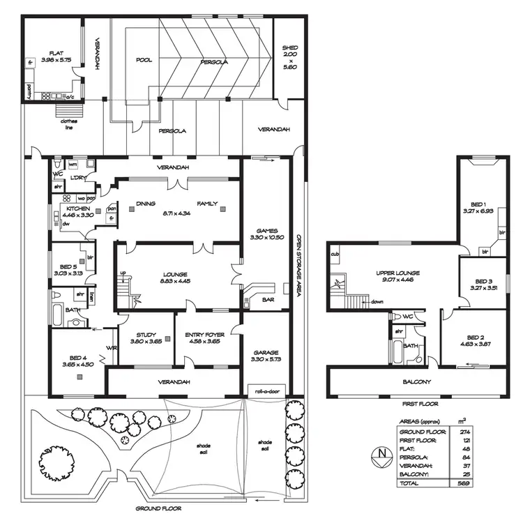 Floorplan of Homely house listing, 18 Ozone Avenue, Semaphore Park SA 5019