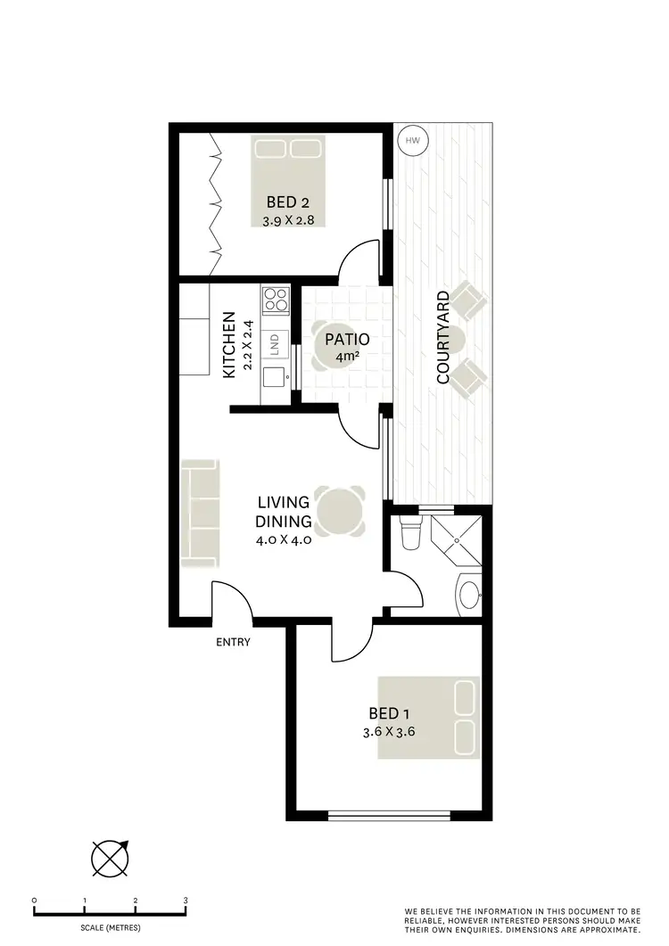 Floorplan of Homely apartment listing, 31A Barcom Avenue, Darlinghurst NSW 2010