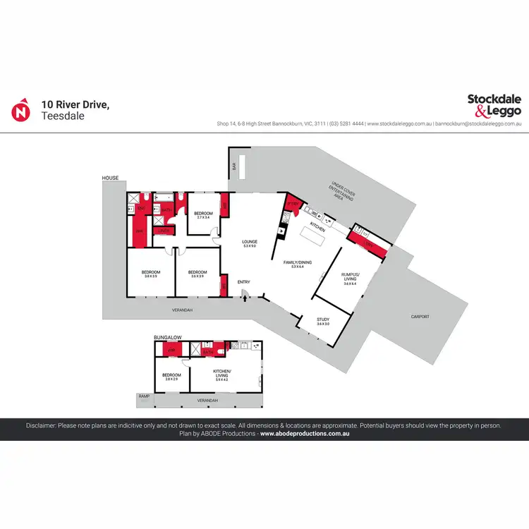 Floorplan of Homely house listing, 10 River Drive, Teesdale VIC 3328