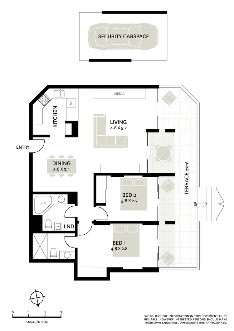 Floorplan of Homely apartment listing, 9/1 Boomerang Place, Woolloomooloo NSW 2011