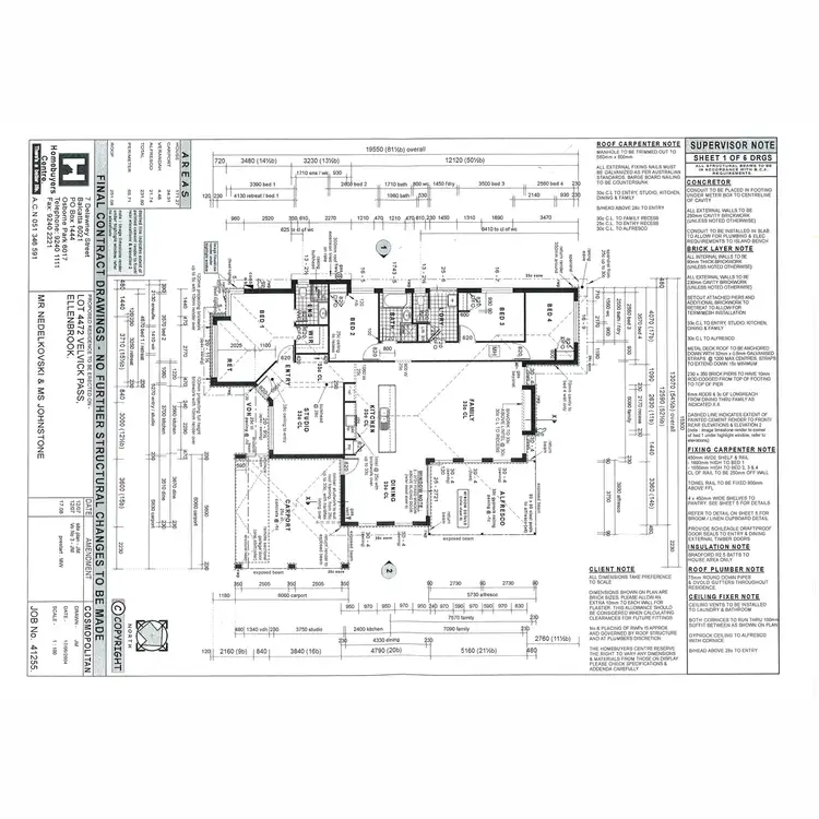 Floorplan of Homely house listing, 3 Velvick Pass, Ellenbrook WA 6069
