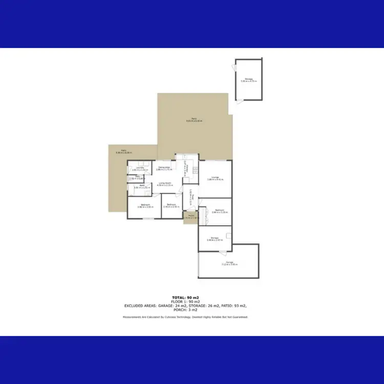 Floorplan of Homely house listing, 28 Cortis Way, Langford WA 6147