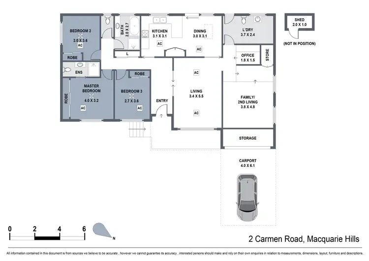 Floorplan of Homely house listing, 2 Carmen Road, Macquarie Hills NSW 2285