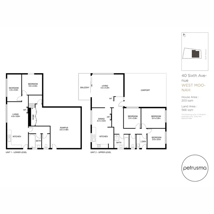 Floorplan of Homely house listing, 40 Sixth Avenue, West Moonah TAS 7009
