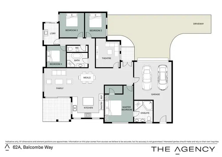 Floorplan of Homely house listing, 62A Balcombe Way, Westminster WA 6061