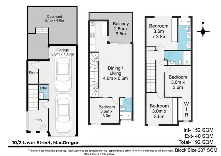 Floorplan of Homely townhouse listing, 10/2 Laver Street, Macgregor QLD 4109