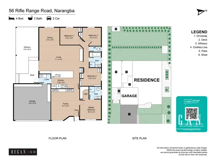 Floorplan of Homely house listing, 56 Rifle Range Road, Narangba QLD 4504