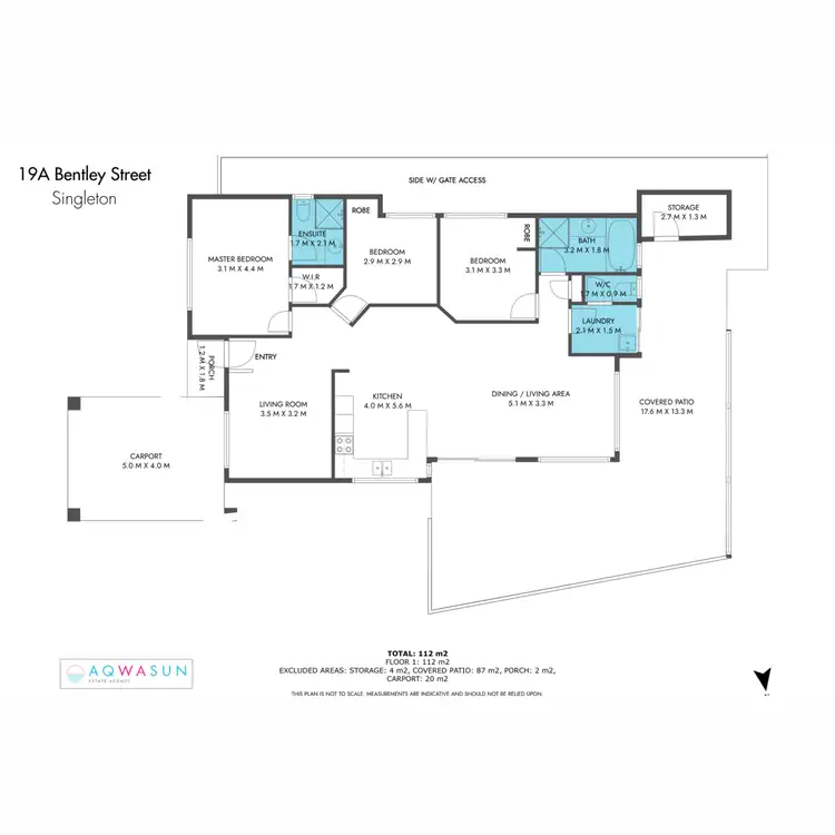 Floorplan of Homely house listing, 19 Bentley Street, Singleton WA 6175