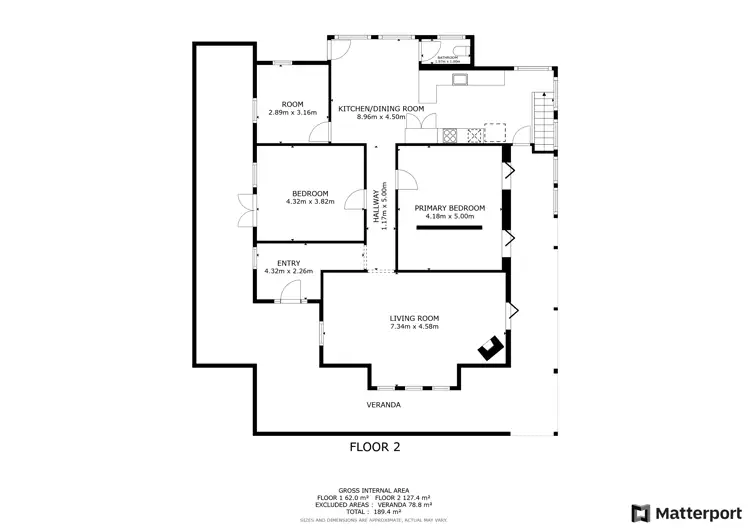 Floorplan of Homely house listing, 37 Mountain View Drive, Minden QLD 4311