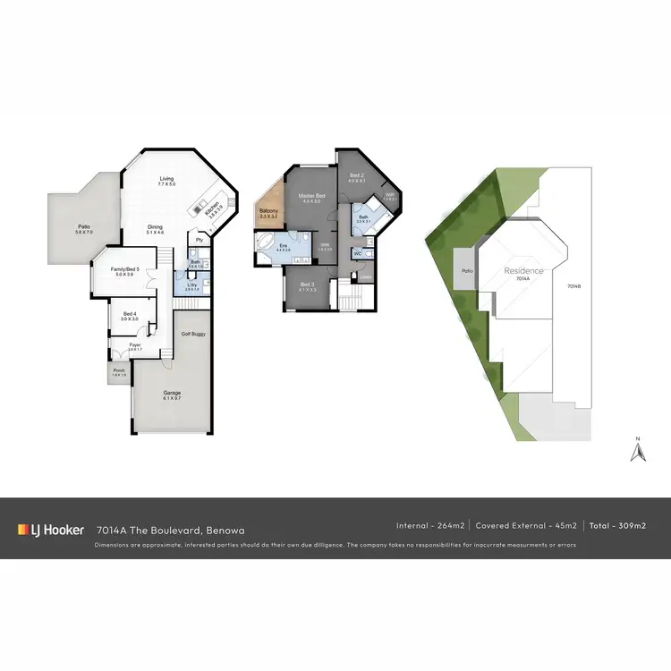 Floorplan of Homely house listing, 7014A The Boulevard, Benowa QLD 4217