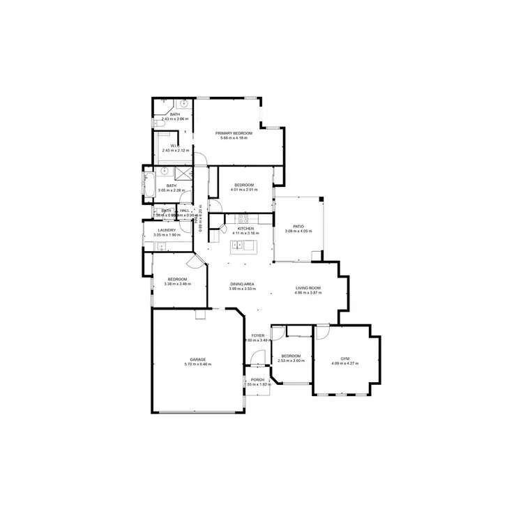 Floorplan of Homely house listing, 2 Mountney Street, Avoca QLD 4670