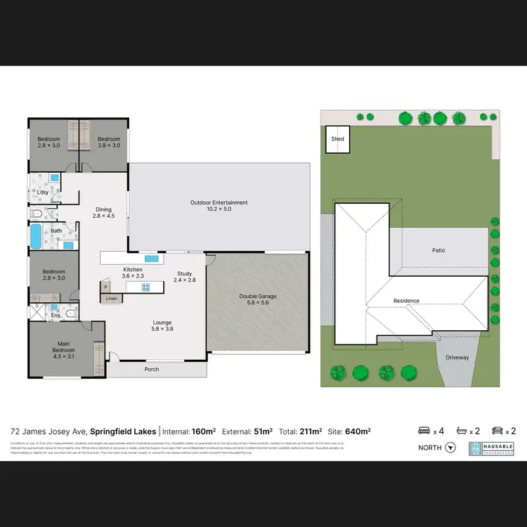 Floorplan of Homely house listing, 72 James Josey Avenue, Springfield Lakes QLD 4300