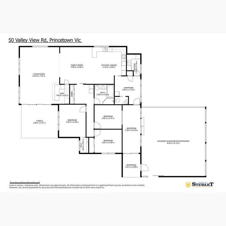 Floorplan of Homely rural property listing, 50 Valley View Road, Princetown VIC 3269