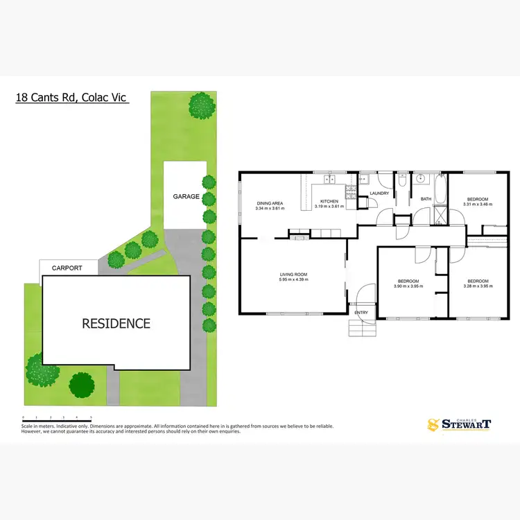 Floorplan of Homely house listing, 18 Cants Road, Colac VIC 3250