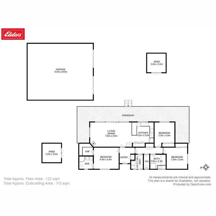 Floorplan of Homely house listing, 138 Alma Road, Orford TAS 7190