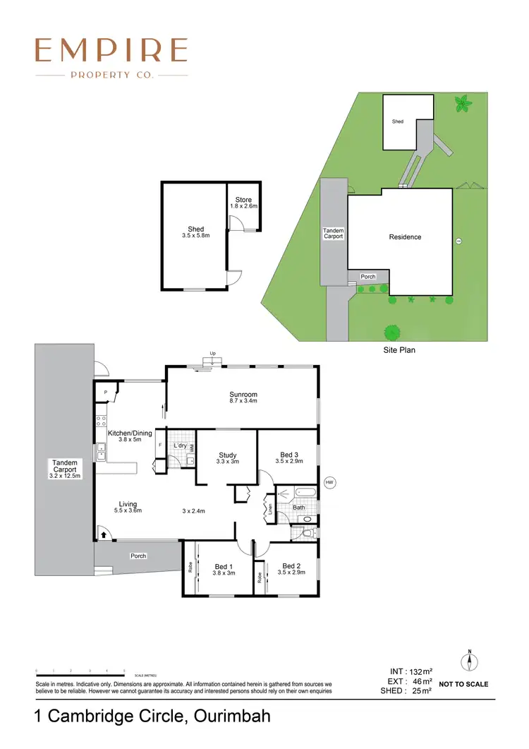 Floorplan of Homely house listing, 1 Cambridge Circle, Ourimbah NSW 2258