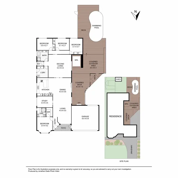 Floorplan of Homely house listing, 66 Victoria Street, Safety Beach VIC 3936