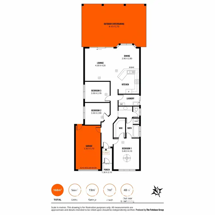 Floorplan of Homely house listing, 9 Petworth Parade, Greenwith SA 5125
